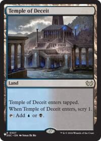 Temple of Deceit - The List Reprints - Magic: The Gathering card