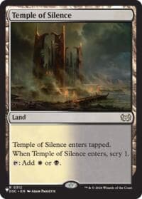 Temple of Silence - The List Reprints - Magic: The Gathering card