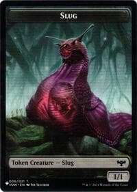 Slug // Tentacle Double-Sided Token - The List Reprints - Magic: The Gathering card