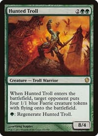 Hunted Troll - Commander 2013 - Magic: The Gathering card