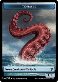 Tentacle // Frog Lizard Double-Sided Token - The List Reprints - Magic: The Gathering card