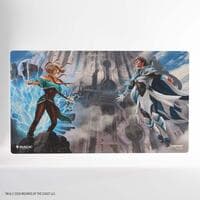 Magic: The Gathering Reality Fracture Shiny Playmat - Tam Beleren, Conflicted/Jace, Building Reality - GameGenic Playmats - Playmats card