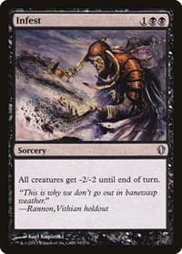 Infest - Commander 2013 - Magic: The Gathering card