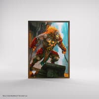 Magic: The Gathering Reality Fracture Premium Art Sleeves - Ajani, Path of Vengeance - GameGenic Card Sleeves - Card Sleeves card