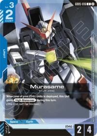 Murasame (Store Tournament Participation Pack 06) - Gundam Promotional Cards - Gundam Card Game card