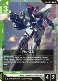 Re-GZ (Store Tournament Participation Pack 06) - Gundam Promotional Cards - Gundam Card Game card
