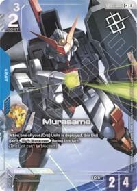 Murasame (Store Tournament Winner Pack 06) - Gundam Promotional Cards - Gundam Card Game card