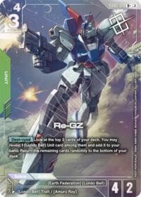 Re-GZ (Store Tournament Winner Pack 06) - Gundam Promotional Cards - Gundam Card Game card
