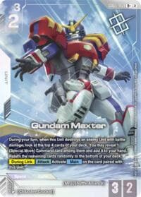 Gundam Maxter (Store Tournament Winner Pack 06) - Gundam Promotional Cards - Gundam Card Game card