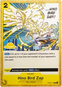 Hino Bird Zap (Luffy Deck) - Set Sail Deck Set - One Piece Card Game card