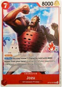 Jozu (Ace Deck) - Set Sail Deck Set - One Piece Card Game card