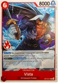 Vista (Ace Deck) - Set Sail Deck Set - One Piece Card Game card