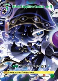 Black Sapphire Cookie (153) - Promotion Cards - CookieRun: Braverse TCG card