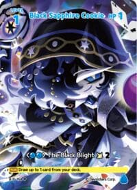 Black Sapphire Cookie (154) - Promotion Cards - CookieRun: Braverse TCG card