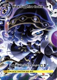 Black Sapphire Cookie (156) - Promotion Cards - CookieRun: Braverse TCG card
