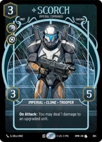 Scorch - Imperial Commando (Prestige) - Homeworlds - Star Wars: Unlimited card