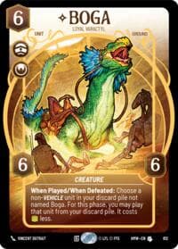 Boga - Loyal Varactyl (Prestige) - Homeworlds - Star Wars: Unlimited card