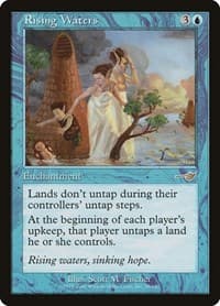 Rising Waters - Nemesis - Magic: The Gathering card