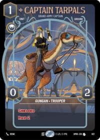 Captain Tarpals - Grand Army Captain (Prestige) - Homeworlds - Star Wars: Unlimited card