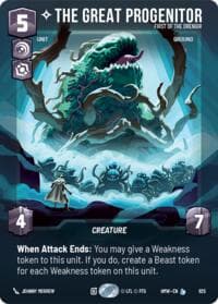 The Great Progenitor - First of the Drengir (Prestige) - Homeworlds - Star Wars: Unlimited card