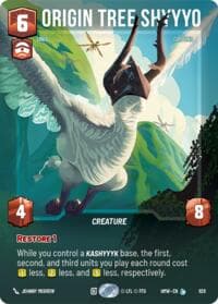Origin Tree Shyyyo (Prestige) - Homeworlds - Star Wars: Unlimited card