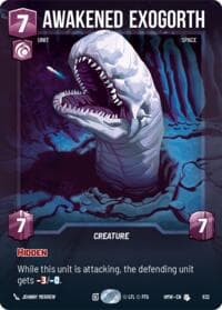 Awakened Exogorth (Prestige) - Homeworlds - Star Wars: Unlimited card