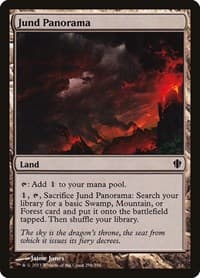 Jund Panorama - Commander 2013 - Magic: The Gathering card