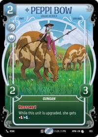 Peppi Bow - Shaak Herder (Prestige Foil) - Homeworlds - Star Wars: Unlimited card