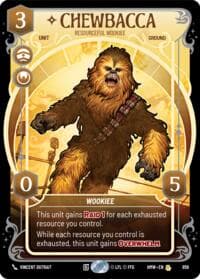 Chewbacca - Resourceful Wookiee (Prestige Foil) - Homeworlds - Star Wars: Unlimited card