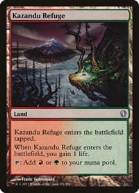 Kazandu Refuge - Commander 2013 - Magic: The Gathering card