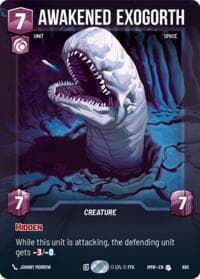 Awakened Exogorth (Prestige Foil) - Homeworlds - Star Wars: Unlimited card