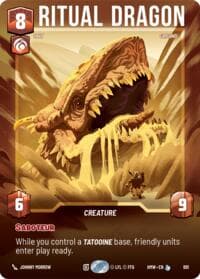 Ritual Dragon (Prestige Foil) - Homeworlds - Star Wars: Unlimited card
