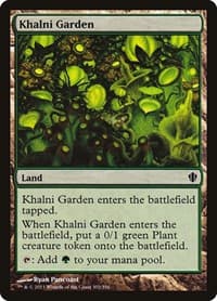 Khalni Garden - Commander 2013 - Magic: The Gathering card