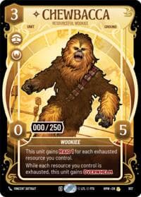 Chewbacca - Resourceful Wookiee (Serialized) - Homeworlds - Star Wars: Unlimited card