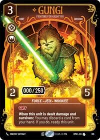 Gungi - Fighting for Kashyyyk (Serialized) - Homeworlds - Star Wars: Unlimited card