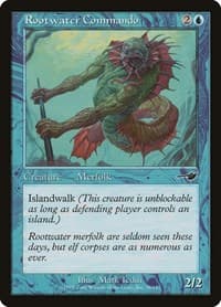 Rootwater Commando - Nemesis - Magic: The Gathering card