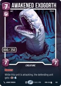 Awakened Exogorth (Serialized) - Homeworlds - Star Wars: Unlimited card