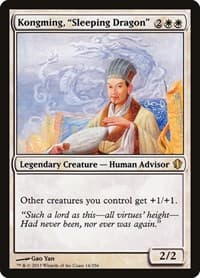 Kongming, "Sleeping Dragon" - Commander 2013 - Magic: The Gathering card