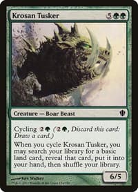 Krosan Tusker - Commander 2013 - Magic: The Gathering card