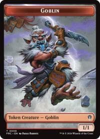 Goblin // Spirit Double-Sided Token - Commander: Reality Fracture - Magic: The Gathering card