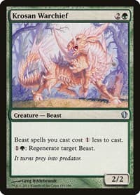 Krosan Warchief - Commander 2013 - Magic: The Gathering card
