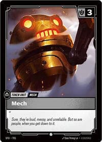 Mech // Gold - Spiritforged - Riftbound: League of Legends Trading Card Game card
