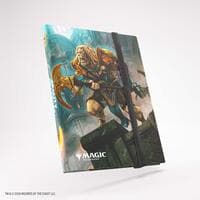Magic: The Gathering Reality Fracture Casual Album 18-Pocket - Ajan, Path of Vegeance/Ajani, Counter Attack Leader - GameGenic Storage Albums - Storage Albums card