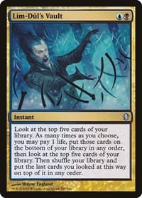 Lim-Dul's Vault - Commander 2013 - Magic: The Gathering card