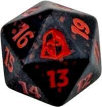 Reality Fracture Prerelease Spindown Life Counter (Red) - Wizards of the Coast Dice - Life Counters card