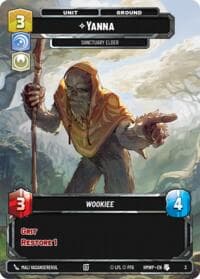 Yanna - Sanctuary Elder - Homeworlds: Weekly Play Promos - Star Wars: Unlimited card