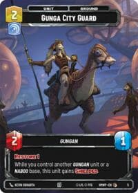 Gunga City Guard - Homeworlds: Weekly Play Promos - Star Wars: Unlimited card