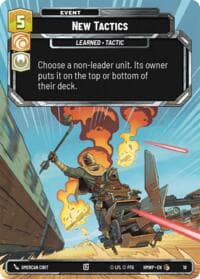 New Tactics - Homeworlds: Weekly Play Promos - Star Wars: Unlimited card