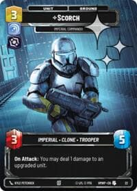 Scorch - Imperial Commando (Foil) - Homeworlds: Weekly Play Promos - Star Wars: Unlimited card