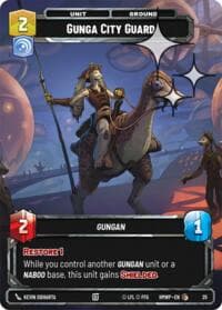 Gunga City Guard (Foil) - Homeworlds: Weekly Play Promos - Star Wars: Unlimited card